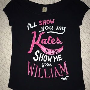 Hollister Co. "I'll...William" Tee